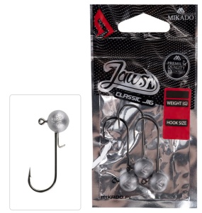 Główka jigowa Mikado Jaws Classic / hak 6/0 / 5 g / 3 szt / *OMGJC-5-6/0-BN*