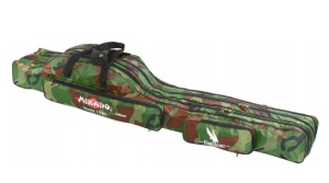 Pokrowiec na wędki Mikado  / 3 komory / 150 cm / camou / *UWD-04203C-150*