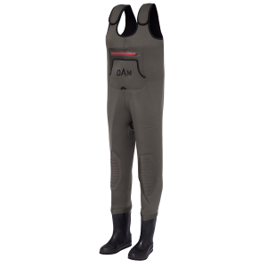 Spodniobuty neoprenowe Dam Break-Point / No 42 - 43 / Szare z czarnym / gumowa podeszwa / *57687*