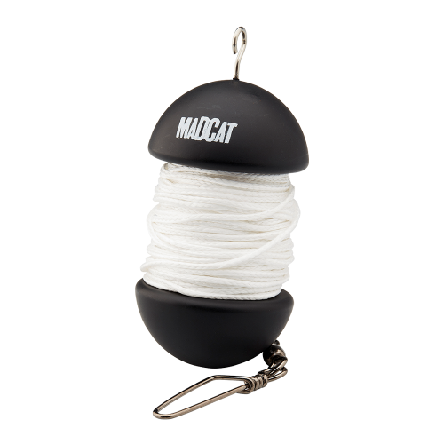Bojka Madcat Buoy Rope / 15 m / czarna / *66675* sklep wędkarski Makarfish