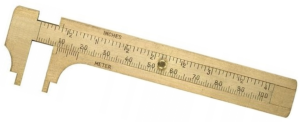 Suwmiarka mosiężna, kieszonkowa, analogowa Limit / 100 mm / *2654-0203*