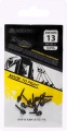Wkręty z kółkiem owalnym do kulek proteinowych Mikado / 13 mm / 10 szt / *AMC-002-13* sklep wędkarski Makarfish 2