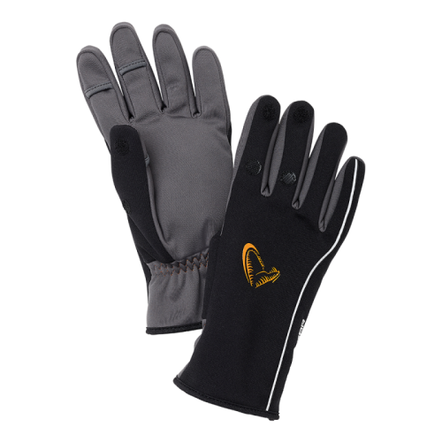 Rękawice Savage Gear Softshell Winter Glove / "XL" / czarne / *76607* sklep wędkarski Makarfish 1