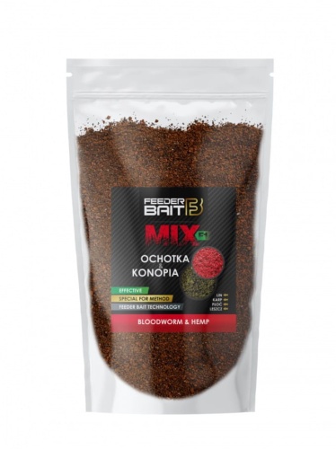 Zanęta Feeder Bait Method Mix / F1 Ochotka & Konopia / 800 g / *FB9-2*  sklep wędkarski Makarfish