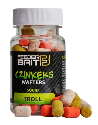 Kulki proteinowe Czinkers Feeder Bait / Troll - Squid / neutralne / 7 x 10 mm / 60 ml / *FB19-2* sklep wędkarski makarfish