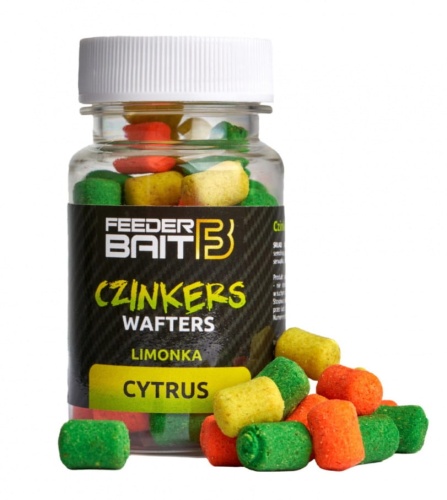 Kulki proteinowe Czinkers Feeder Bait / Cytrus - Limonka / neutralne / 7 x 10 mm / 60 ml / *FB19-9* sklep wędkarski makarfish