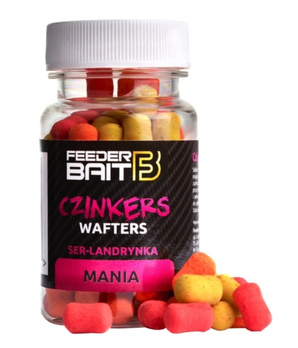 Kulki proteinowe Czinkers Feeder Bait / Mania - Ser & Landrynka / neutralne / 7 x 10 mm / 60 ml / *FB19-6* sklep wędkarski makarfish