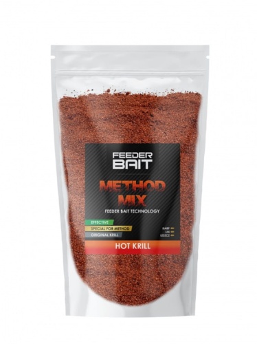 Zanęta Method Mix Feeder Bait / Hot Krill / 800 g / *FB9-4* sklep wędkarski Makarfish