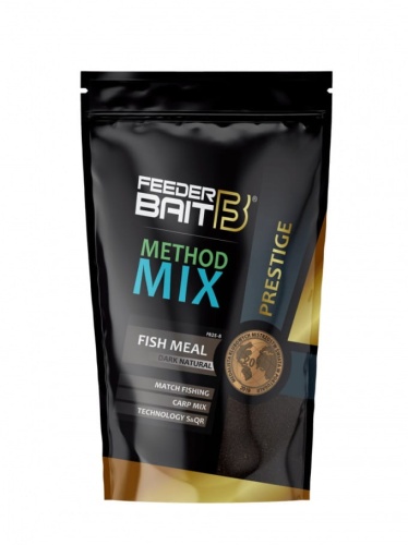 Zanęta Method Mix Prestige Feeder Bait / Fish Meal Dark Natural / 800 g / *FB25-8* sklep wędkarski Makarfish