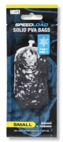 Worki PVA Nash Speedload System / Small / Fast Melt / 55 x 125 mm / 20 szt / *T8653* sklep wędkarski makarfish 1