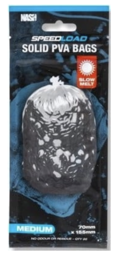 Worki PVA Nash Speedload System / Medium / Slow Melt / 70 x 155 mm / 20 szt / *T8656* sklep wędkarski makarfish 1