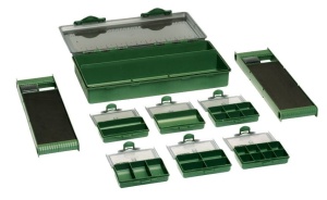 Pudełko, box karpiowy Jaxon Carp Station 322 / 35x19x6 cm / zestaw 8+1 / *RH-322* 