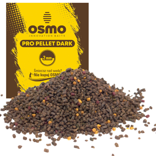 Pellet Osmo Pro Pellet Dark / ø 2 mm / 900 g / *OPPD* sklep wędkarski Makarfish