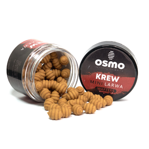 Przynęta Osmo Mini Larwa / Krew / 10 x 7 mm / 50 ml / sklep wędkarski Makarfish