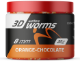 Match Pro Top Worms Wafters / 8 mm / Duo Orange Chocolate / 20 g / *979288* sklep wędkarski Makarfish 1