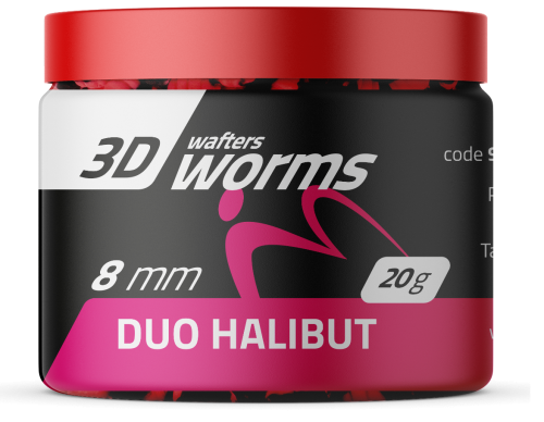 Match Pro Top Worms Wafters / 8 mm / Duo Halibut / 20 g / *979286*  sklep wędkarski Makarfish 1