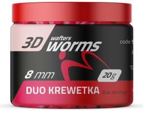 Match Pro Top Worms Wafters / 8 mm / Duo Krewetka / 20 g /  *979281*