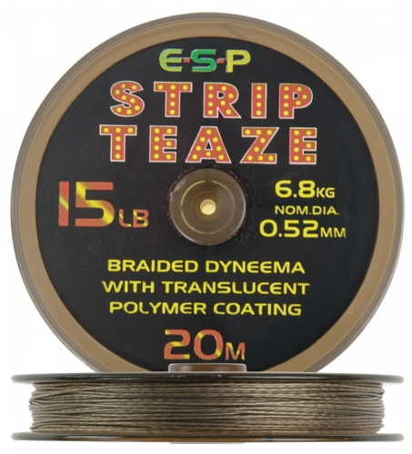 Plecionka ESP Strip Teaze : 20 lbs - 9,10 kg : brązowa : *65-221-020* sklep wędkarski makarfish 1.png