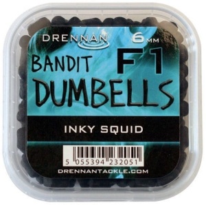 Pellet Drennan Bandit Dumbells / 6 mm / Inky Squid / *TBFD06IS*