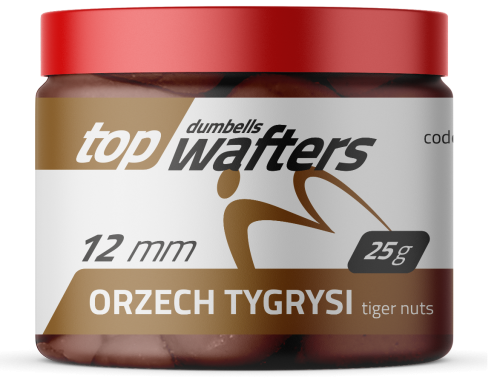 Match Pro Top Wafters Dumbells / 12 mm / Orzech Tygrysi / 25 g / *979486* sklep wędkarski Makarfish 1