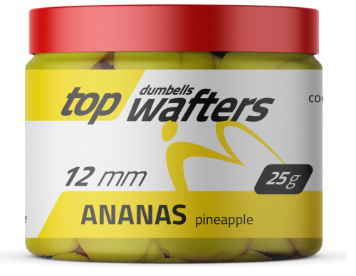 Match Pro Top Wafters Dumbells / 12 mm / Ananas / 25 g / *979484* sklep wędkarski Makarfish 1