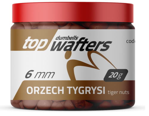 Match Pro Top Wafters Dumbells / 6 mm / Orzech Tygrysi / 20 g / *979393* sklep wędkarski Makarfish 1