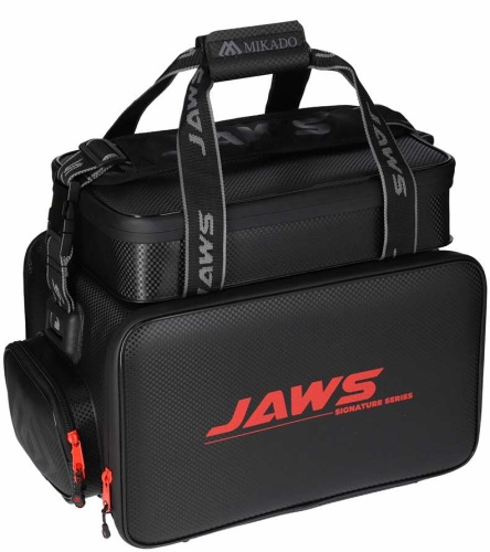 Torba Mikado Jaws EVA usztywniana / czarna / XL / 46 x 25 x 31 cm / *UWI-015* sklep wędkarski Makarfish 1