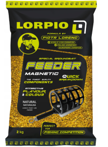 Zanęta Lorpio Magnetic Feeder / Natural / 2 kg / *ZA-LO521* 