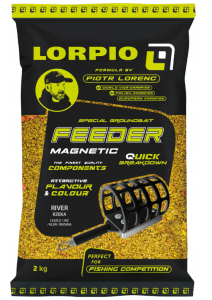 Zanęta Lorpio Magnetic Feeder / River / 2 kg / *ZA-LO523*   