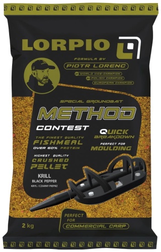 Zanęta Lorpio Feeder Contest / Krill & Czarny Pieprz / 2 kg / *ZA-LO500* sklep wędkarski Makarfish