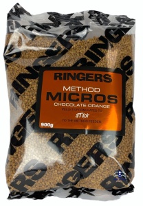 Pellet Ringers Method Micros / Chocolate Orange / 900 g / *PRNG010* 