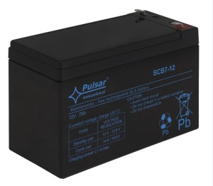 Akumulator bezobsługowy / Pulsar / AGM/  12 V / 7 Ah / *SCB7-12*