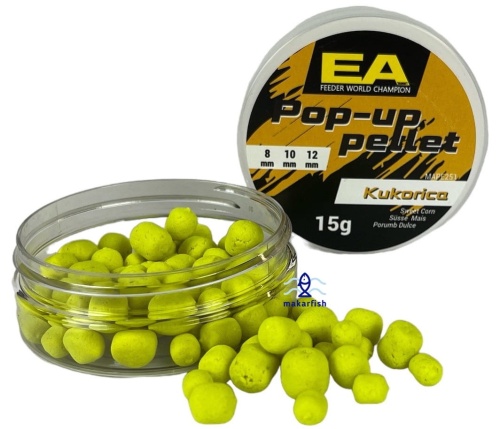 Maros EA Pop-Up Pellet / Kukurydza / Mix : 8, 10, 12 mm / 15 g / *MAPE251* sklep wędkarski makarfish