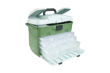 Skrzynka na akcesoria Mistrall / Zielona / 59 x 29 x 37 cm / *AM-6101050* sklep wędkarski Makarfish