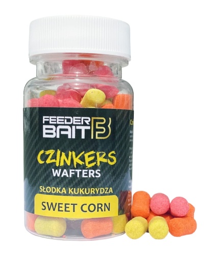 Kulki proteinowe Czinkers Feeder Bait / Sweet Corn / neutralne / 7 x 10 mm / 60 ml / *FB19-12* sklep wędkarski Makarfish