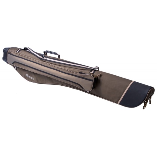 Pokrowiec sztywny Mikado Brązowy / 2 komory / 150 cm / *UWD-1322G-150* sklep wędkarski makarfish 1