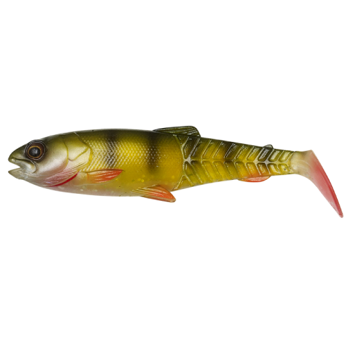 Przynęta gumowa Savage Gear Craft Cannibal Paddletail / 12,5 cm / Perch / *71822* sklep wędkarski Makarfish