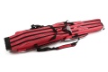 Pokrowiec 3 komorowy Mistrall / sztywny / czerwony /ze stojakiem / 160 cm / *AM-6009290*  sklep wędkarski Makarfish 2
