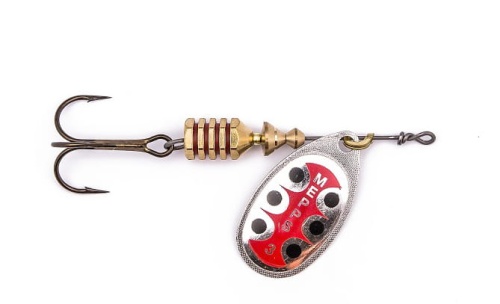 Błystka obrotowa Mepps / Aglia TW / srebrna /  # 4 / 9.0 g / sklep wędkarski makarfish 