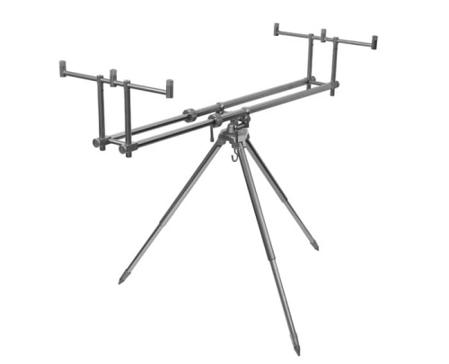 Stojak karpiowy, Tri Pod Delphin TPX3 Silver / na 3 wędki / *101000977* sklep wędkarski Makarfish 1