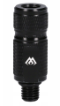Adaptery, szybkozłączki Mikado Magnetic Quick Release System / 1 szt / czarne / *AMC-049-01* sklep wędkarski makarfish 1