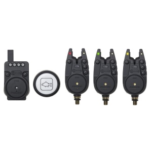 Zestaw Sygnalizatorów z Centralką i Lampką Prologic C-Series Pro Set / czerwony, zielony, żółty / 3 + 1 + 1  / *76135*  