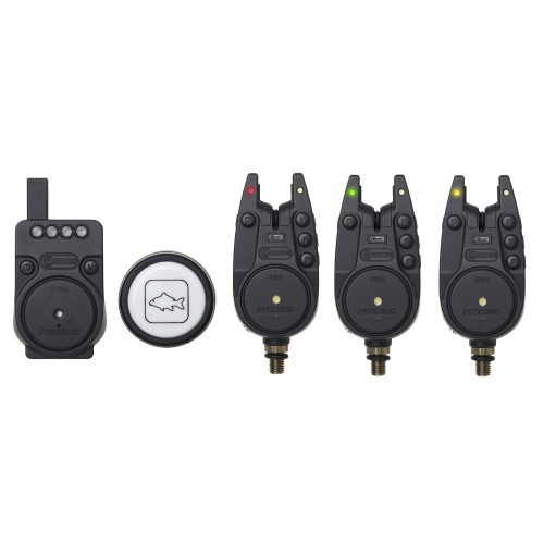 Zestaw Sygnalizatorów z Centralką i Lampką Prologic C-Series Pro Set / czerwony, zielony, żółty / 3 + 1 + 1 / *76135* sklep wędkarski makarfish
