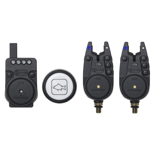 Zestaw Sygnalizatorów z Centralką i Lampką Prologic C-Series Pro Set Blue / niebieski / 2 + 1 + 1 / *76137* sklep wędkarski makarfish