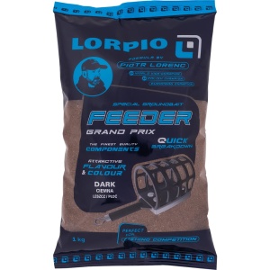 Zanęta Lorpio GRAND PRIX Feeder / Dark / 1 kg / *ZA-LO512*