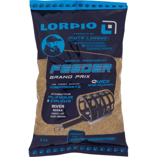 Zanęta Lorpio GRAND PRIX Feeder / River / 1 kg / *ZA-LO513* sklep wędkarski Makarfish