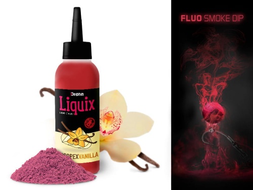 Fluo dip smużący Delphin Snax Liquix / Scopex - Wanilia / 100 ml / *101003539* sklep wędkarski Makarfish