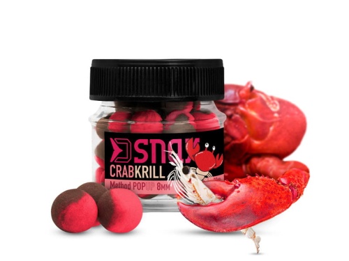 Przynęta Delphin D - Snax Pop Up / Krab - Kryll / ∅ 5,5 mm / 20 g / *101003445* sklep wędkarski Makarfish