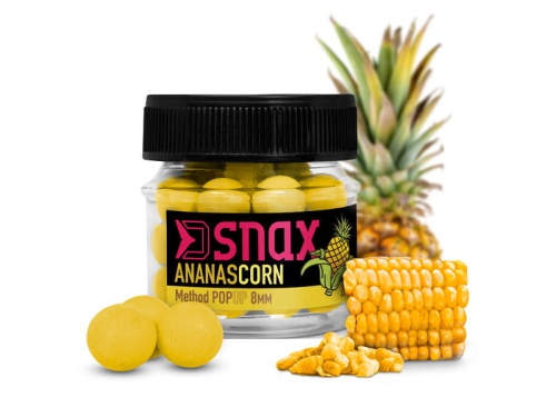 Przynęta Delphin D - Snax Pop Up / Ananas - Kukurydza / ∅ 5,5 mm / 20 g / *101003449* sklep wędkarski Makarfish