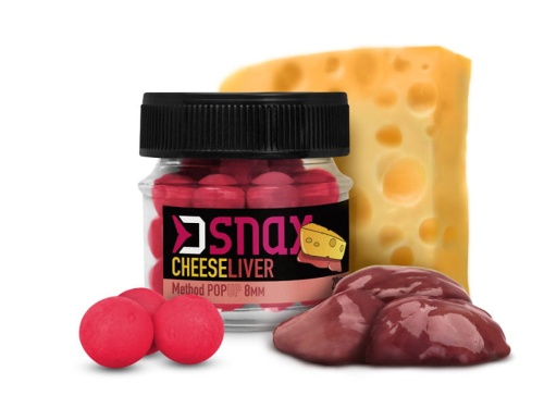 Przynęta Delphin D - Snax Pop Up / Ser - Wątroba / ∅ 5,5 mm / 20 g / *101003524* sklep wędkarski Makarfish